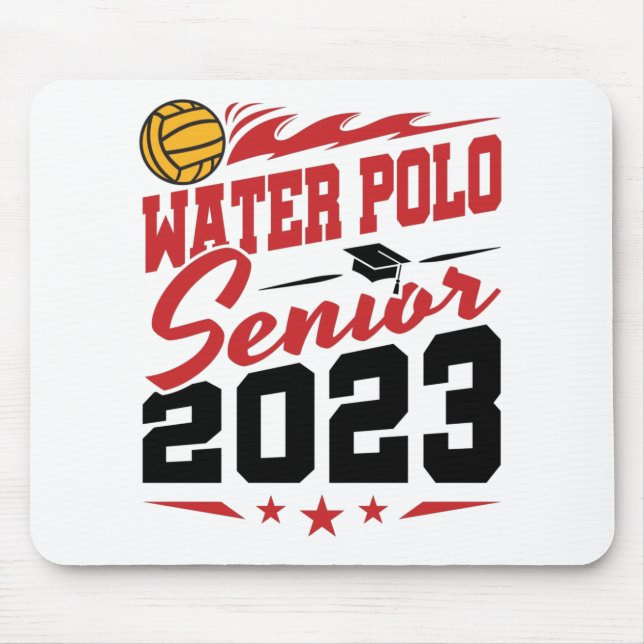 Alfombrilla De Ratón Clase superior del waterpolo de 2023 (Frente)