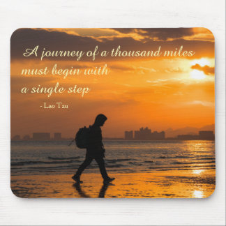 Alfombrilla De Ratón Classic Lao Tzu Journey Quote