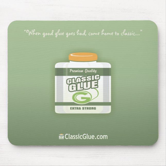 Alfombrilla De Ratón ClassicGlue Mousepad (Frente)
