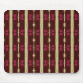 Alfombrilla De Ratón Classy Maroon and Beige Mouse pad