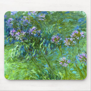 Alfombrilla De Ratón Claude Monet: Agapanthus