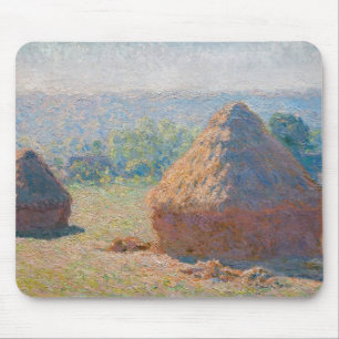 Alfombrilla De Ratón Claude Monet - Almiares, fin del verano