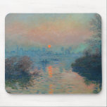 Alfombrilla De Ratón Claude Monet - Atardecer en el Sena en Lavacourt<br><div class="desc">Atardecer en el Sena en Lavacourt,  Efecto Invierno / Soleil couchant sur la Seine a Lavacourt,  effet d'hiver - Claude Monet,  Petróleo en lienzo,  1880</div>