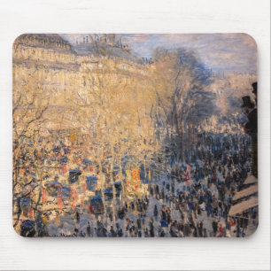 Alfombrilla De Ratón Claude Monet - Boulevard des Capucines en París