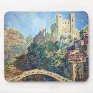 Alfombrilla De Ratón Claude Monet - El Castillo de Dolceacqua