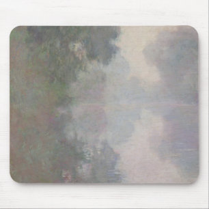 Alfombrilla De Ratón Claude Monet el el Sena en Giverny, nieblas de