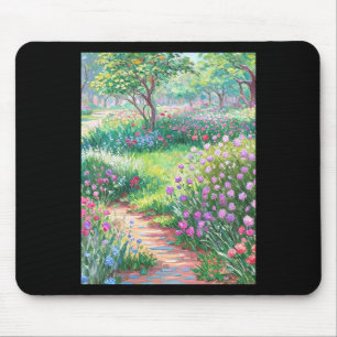 Alfombrilla De Ratón Claude Monet El jardín del artista en Giverny Stic