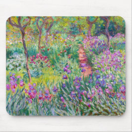 Alfombrilla De Ratón Claude Monet - El jardín del Iris en Giverny