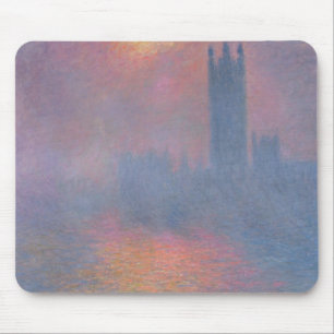 Alfombrilla De Ratón Claude Monet el   las casas del parlamento,