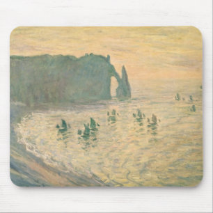 Alfombrilla De Ratón Claude Monet el   los acantilados en Etretat, 1886