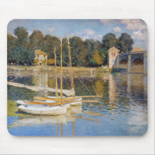 Alfombrilla De Ratón Claude Monet - El Puente de Argenteuil