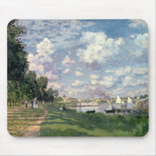 Alfombrilla De Ratón Claude Monet  El puerto deportivo de Argenteuil, 1