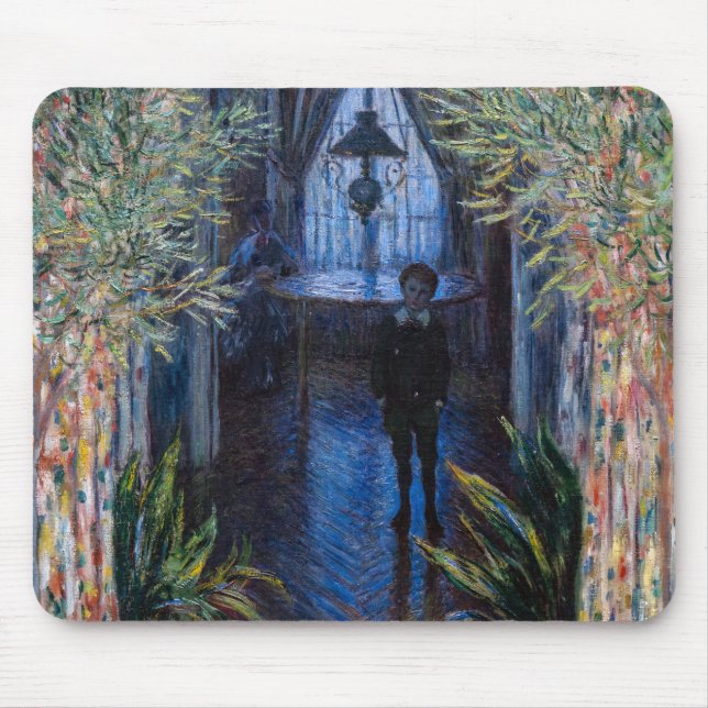 Alfombrilla De Ratón Claude Monet - Esquina del apartamento (Frente)