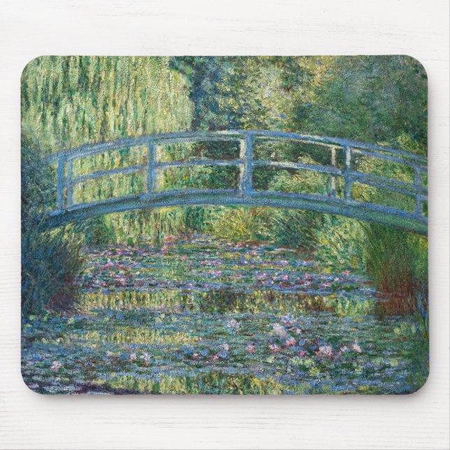 Alfombrilla De Ratón Claude Monet - estanque de Lily del Agua, Armonía  (Frente)