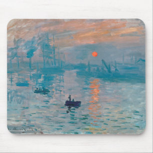 Alfombrilla De Ratón Claude Monet Impresión Amanecer Francés