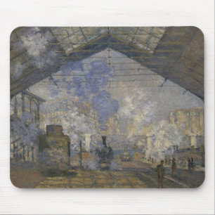 Alfombrilla De Ratón Claude Monet - La estación de Saint-Lazare