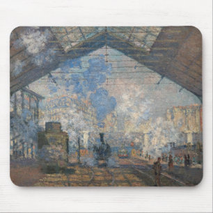 Alfombrilla De Ratón Claude Monet - La Estación de Saint-Lazare