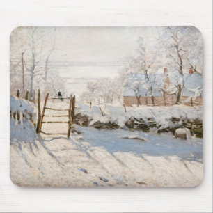 Alfombrilla De Ratón Claude Monet - La Urraca