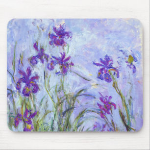 Alfombrilla De Ratón Claude Monet - Lilas Irises / Iris Mauves