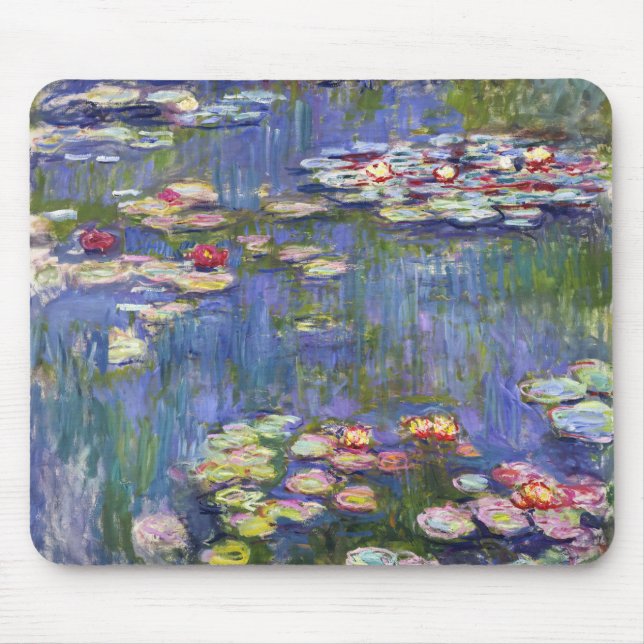 Alfombrilla De Ratón Claude Monet - Lilies de agua / Nympheas (Frente)