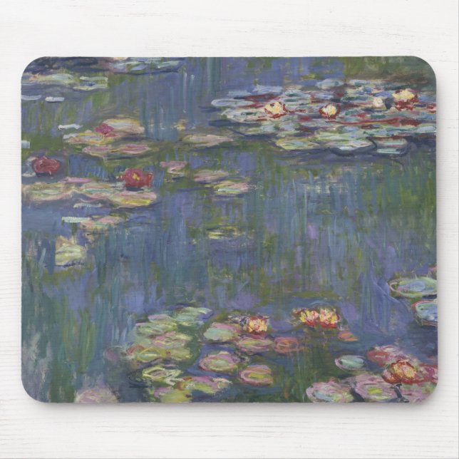 Alfombrilla De Ratón Claude Monet - Lilis de agua (Frente)
