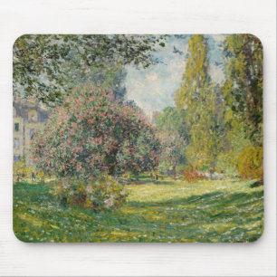 Alfombrilla De Ratón Claude Monet - Paisaje: El Monceau del Parque
