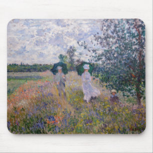 Alfombrilla De Ratón Claude Monet - Paseo cerca de Argenteuil