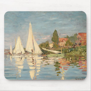 Alfombrilla De Ratón Claude Monet  Regatta at Argenteuil, c.1872