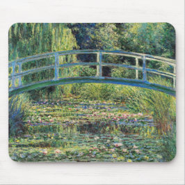 Alfombrilla De Ratón Claude Monet - Water Lily Pond y Puente Japanés