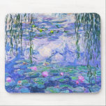 Alfombrilla De Ratón Claude Monet Water relaja arte impresionista franc<br><div class="desc">Claude Monet Water Lilies es una colección de aproximadamente 250 pinturas al óleo del impresionista francés Claude Monet. Los cuadros representan el florido jardín de Monet en Giverny.</div>
