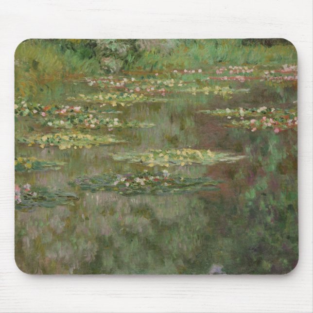 Alfombrilla De Ratón Claude Monet| Waterlilies o the Water Lily Pond  (Frente)
