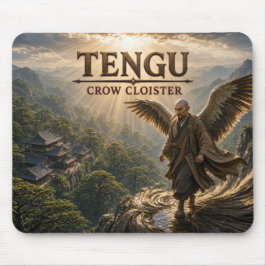 Alfombrilla De Ratón Claustro de Cuervo Tengu Realismo Oscuro