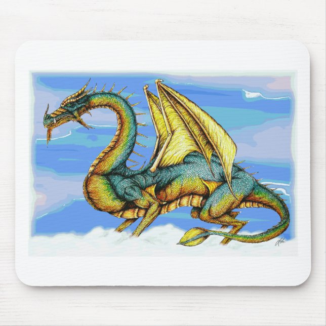 Alfombrilla De Ratón Clave al caminante de la nube (Frente)