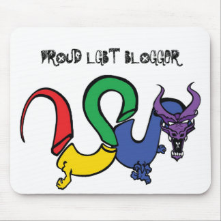 Alfombrilla De Ratón cleancolordragonbig [tranz], BLOGGER ORGULLOSO de