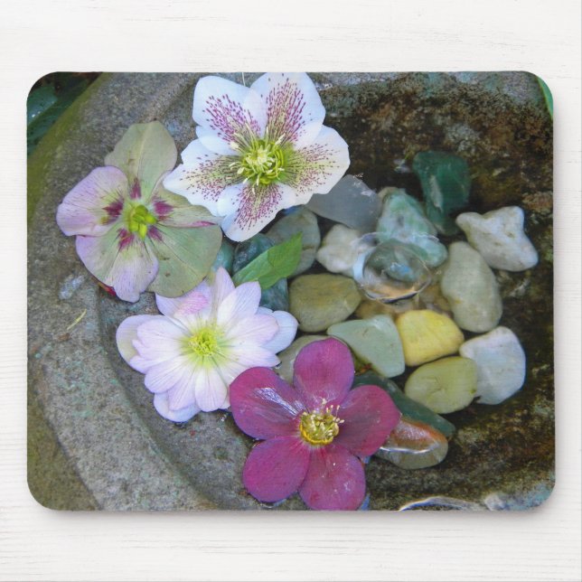 Alfombrilla De Ratón Clematis Mousepad (Frente)