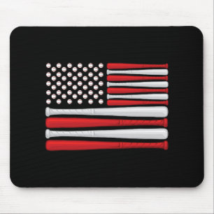 Alfombrilla De Ratón Clic American Sell Flag - Bandera de Venta Vintage