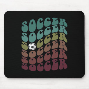 Alfombrilla De Ratón Clic Fútbol Solo Chica Que Ama Anotando Club Mamá