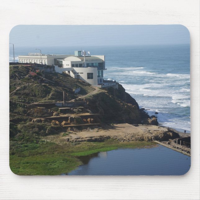 Alfombrilla De Ratón Cliff House - San Francisco, CA Mouse Pad (Frente)