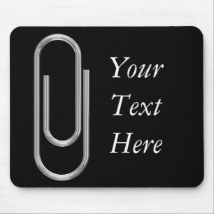 Alfombrilla De Ratón clip de papel gigante