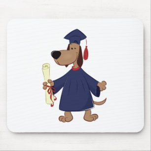 Alfombrilla De Ratón Clíparte de perros graduados