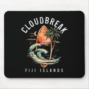 Alfombrilla De Ratón Cloudbreak Islas Fiji Surf Vintage Surfing Surfe