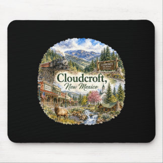 Alfombrilla De Ratón Cloudcroft Nuevo México Nm Senderismo Esquí