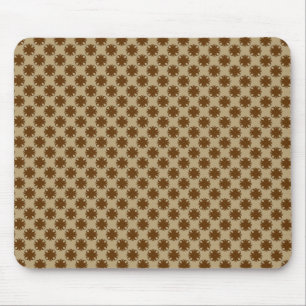 Alfombrilla De Ratón Clover Ribbon de Brown por Kenneth Yoncich