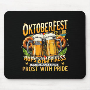 Alfombrilla De Ratón Club de Cerveza Prost con Orgullo Regalo Equipo de