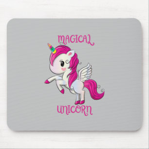 Alfombrilla De Ratón Club de Fans Amante del Unicornio Mágico