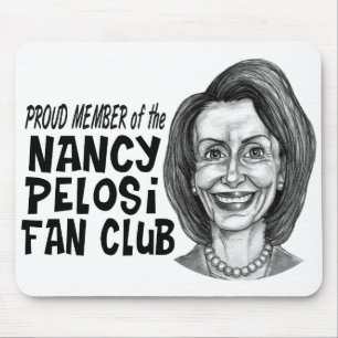 Alfombrilla De Ratón Club de fans de Nancy Pelosi
