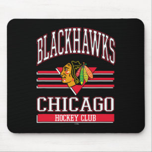 Alfombrilla De Ratón Club de Hockey Chicago Blackhawks Negro Oficialmen