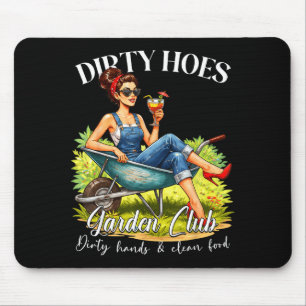 Alfombrilla De Ratón Club de jardinería de zorras sucias regalo para am