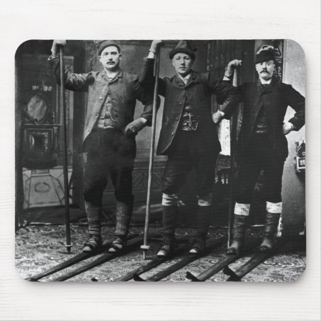 Alfombrilla De Ratón Club nórdico del esquí (Frente)