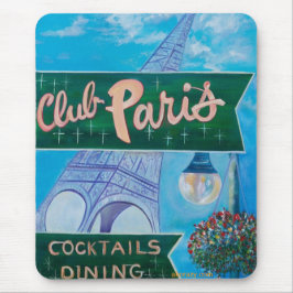 Alfombrilla De Ratón Club Paris Mousepad